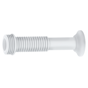 TUBO LIGAÇÃO DE VASO SANITÁRIO FLEXÍVEL BRANCO - CENSI