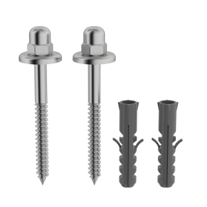 Parafuso Fixação Vaso Sanitário/Mictório - 10 mm x 90 mm - Aço Inox Censi PAR